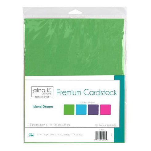 AussieSuperStore Art & Craft Essentials Gina K Designs Premium Cardstock (in 4 styles) Gina K Designs Premium Cardstock | Craft Papers Cardstocks